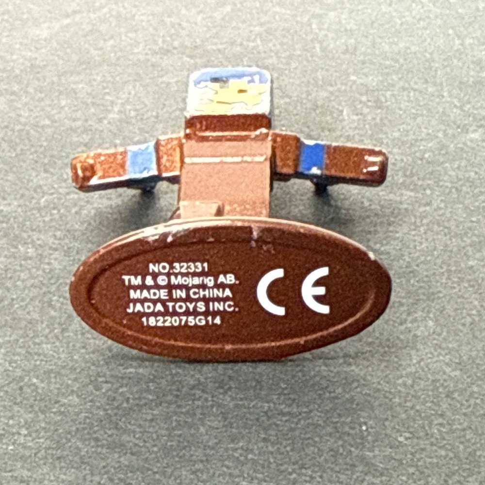 Minecraft Jada Toys Nano Metalfigs‎ Die-Cast Figure Brown Blue No. 32331 1.25 In - Picture 5 of 5